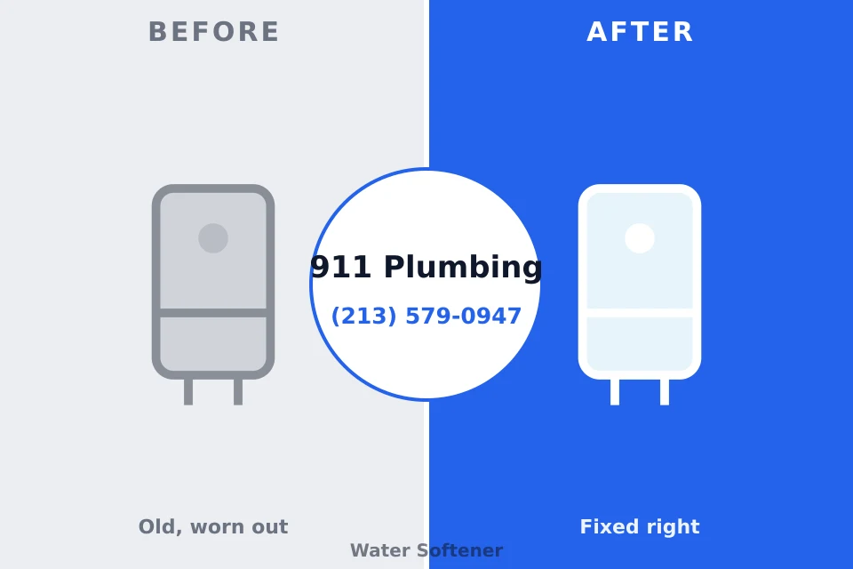 Before and after: plumbing company Vandalia, IL